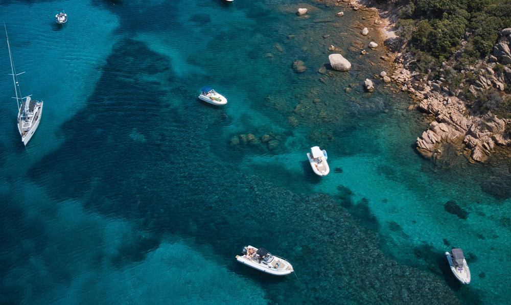 Voilier mer Corse