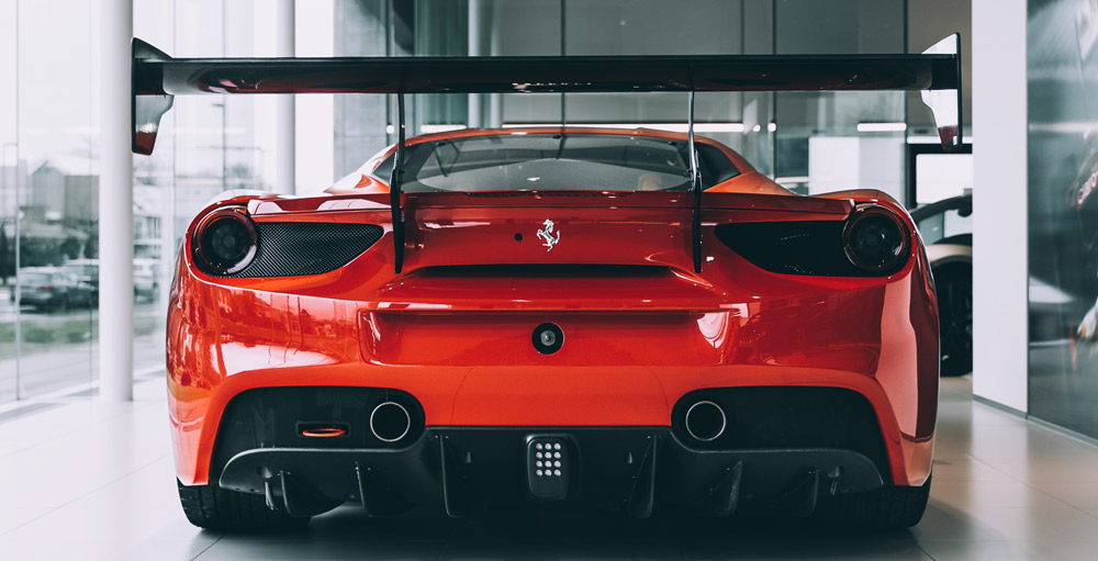 Ferrari voiture à louer